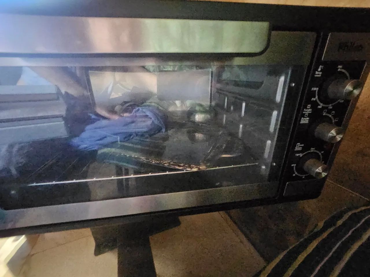 Vendo um forno elétrico 220v.  - Foto 5