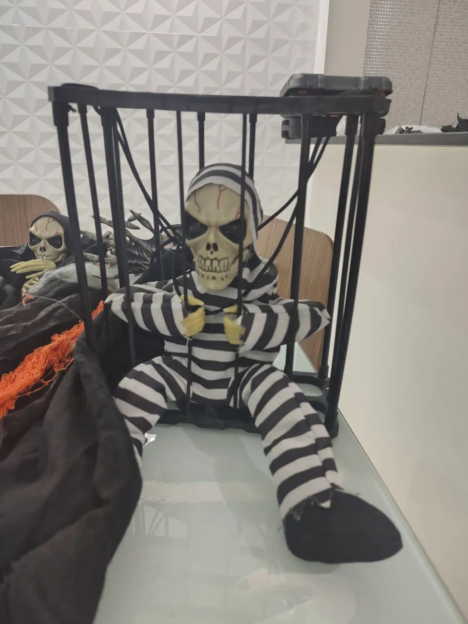 Kit Decoração Halloween Completo - Bonecos E Enfeites De Terror - Foto 2