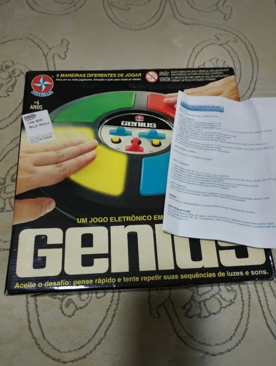 Jogo eletrônico Genius 