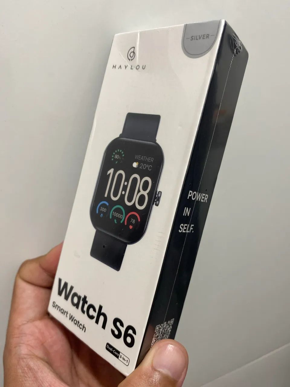 Relógio Smartwatch Haylou S6 - COR SILVER - Foto 3