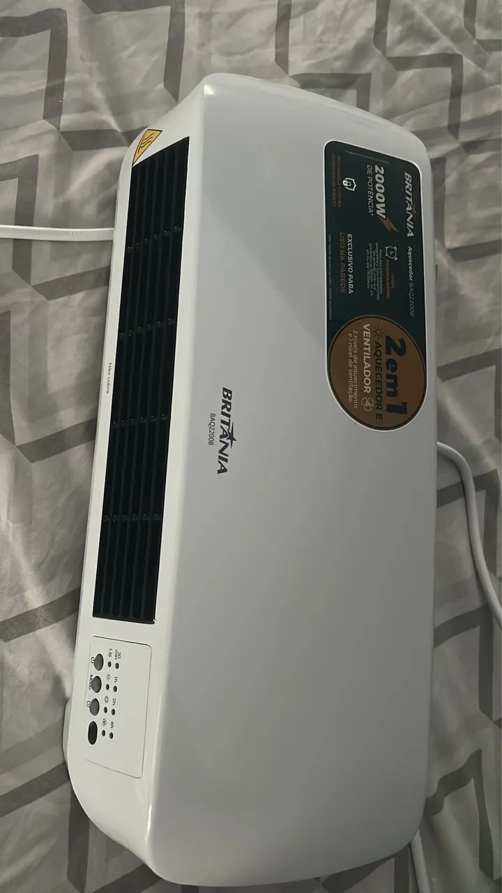 Aquecedor e ventilador 2 em 1 - Foto 4