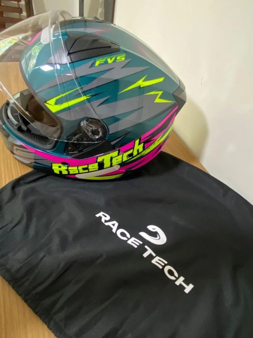 Capacete Race Tech - Foto 5
