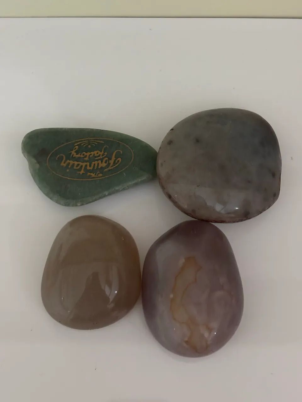 Pedras Naturais Polidas - Kit com 4 unidades