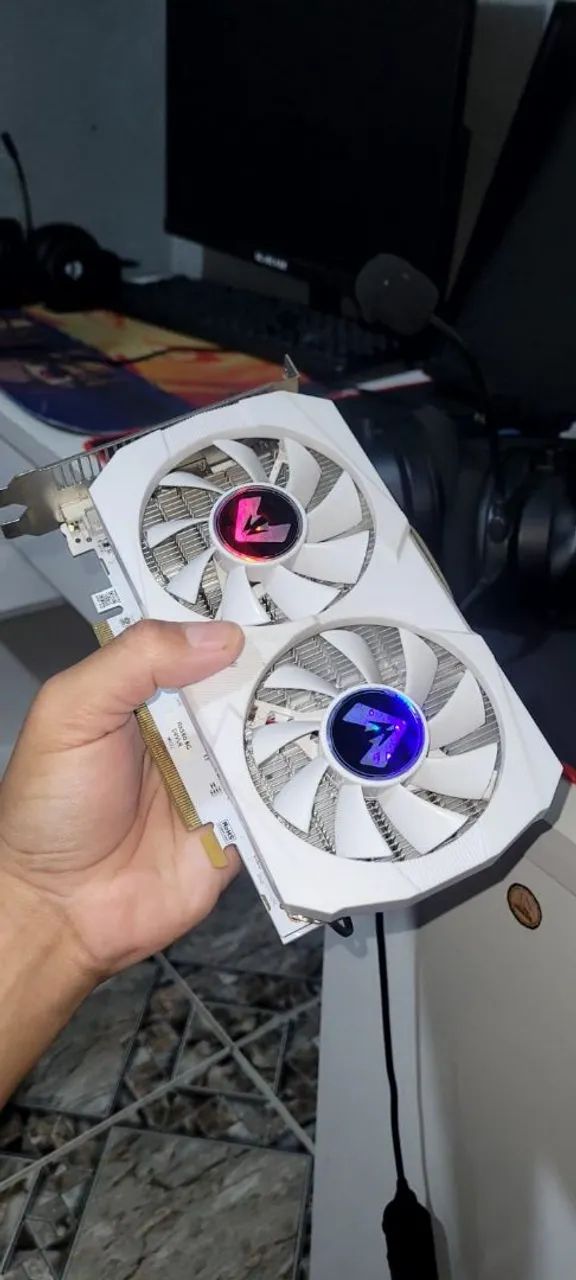 RX580 BRANCA 8GB DE VRAM - Foto 2