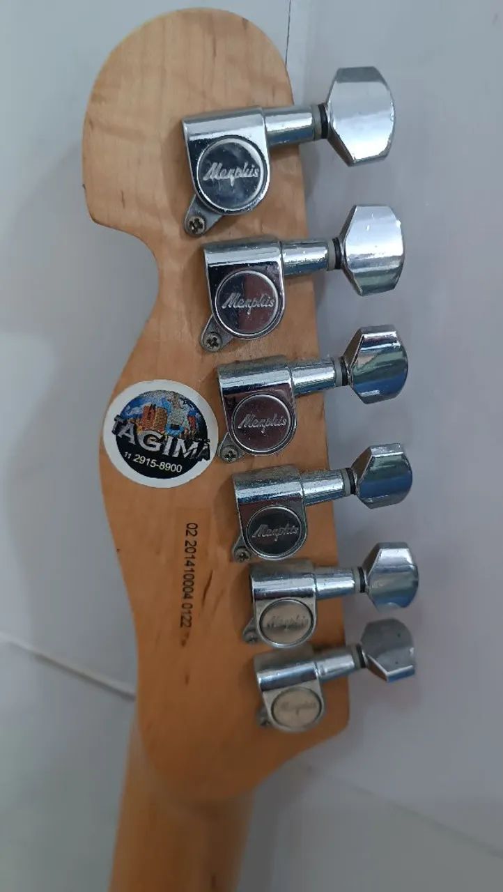 Guitarra Memphis by Tagima Mg 30 Bks Preta - Foto 3