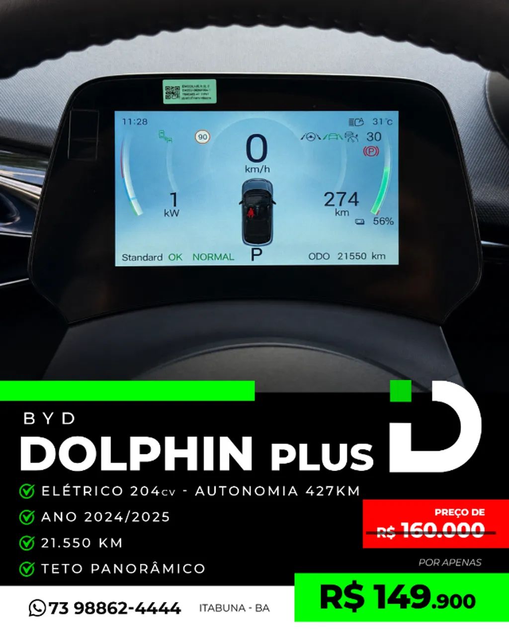 BYD Dolphin Plus (Elétrico) 2025 - Foto 4