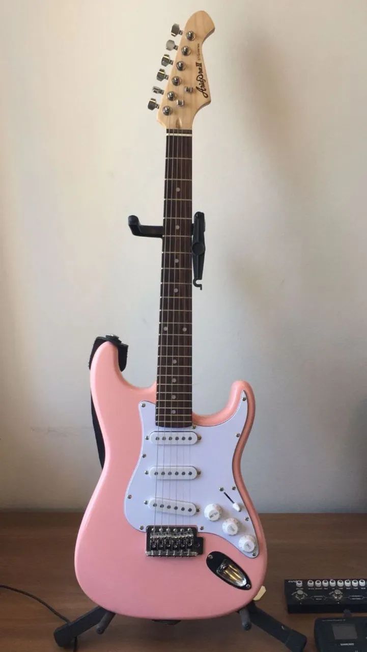 Guitarra Aria Pro II - Semi NOVA - STG Mini !!! - Foto 5