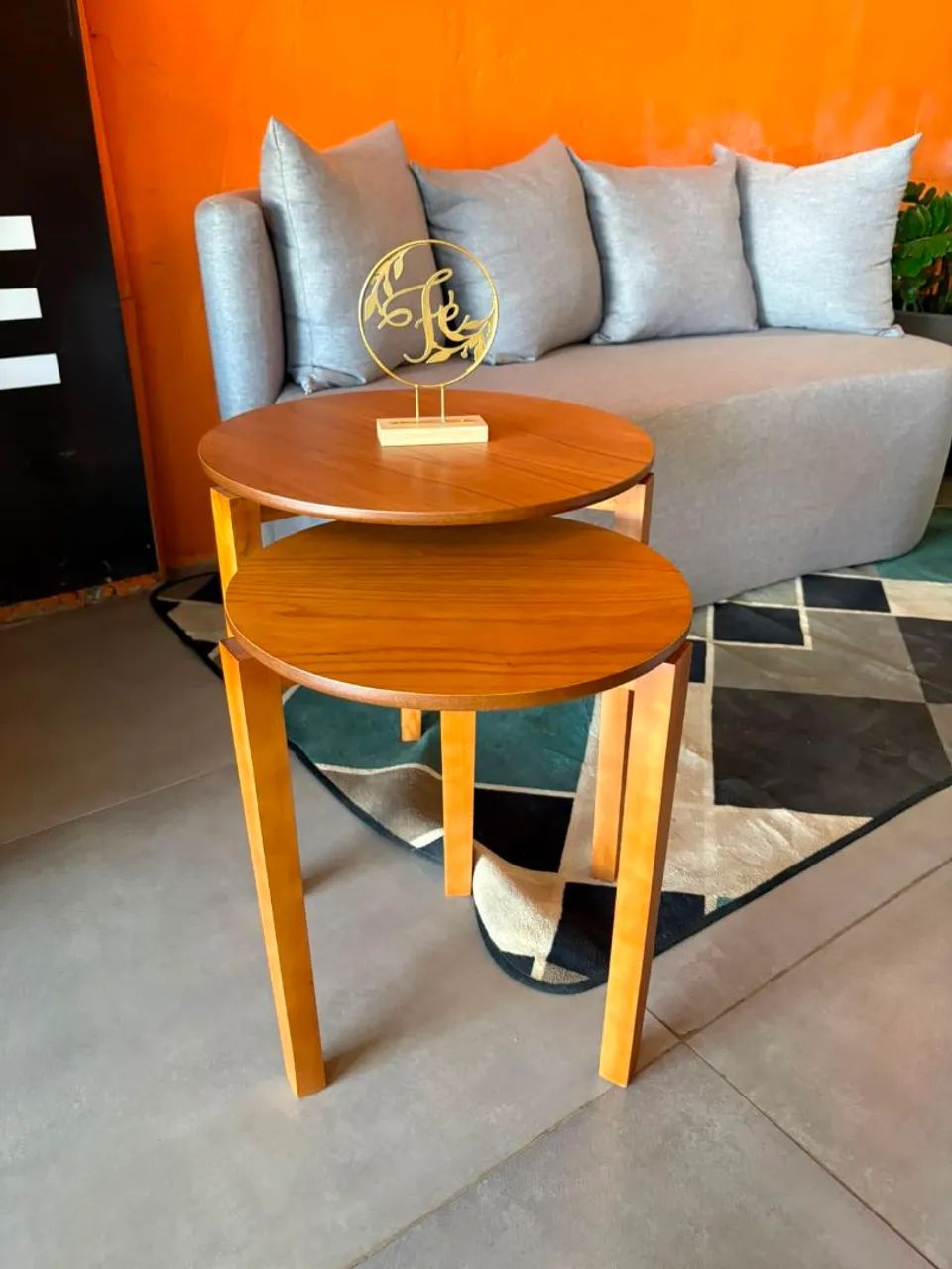 Mesa lateral duas peças 