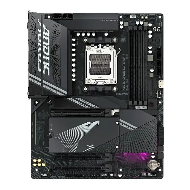 Placa Mãe Gigabyte X870 AORUS ELITE WIFI7 - Nova | KLS Informática - Foto 4