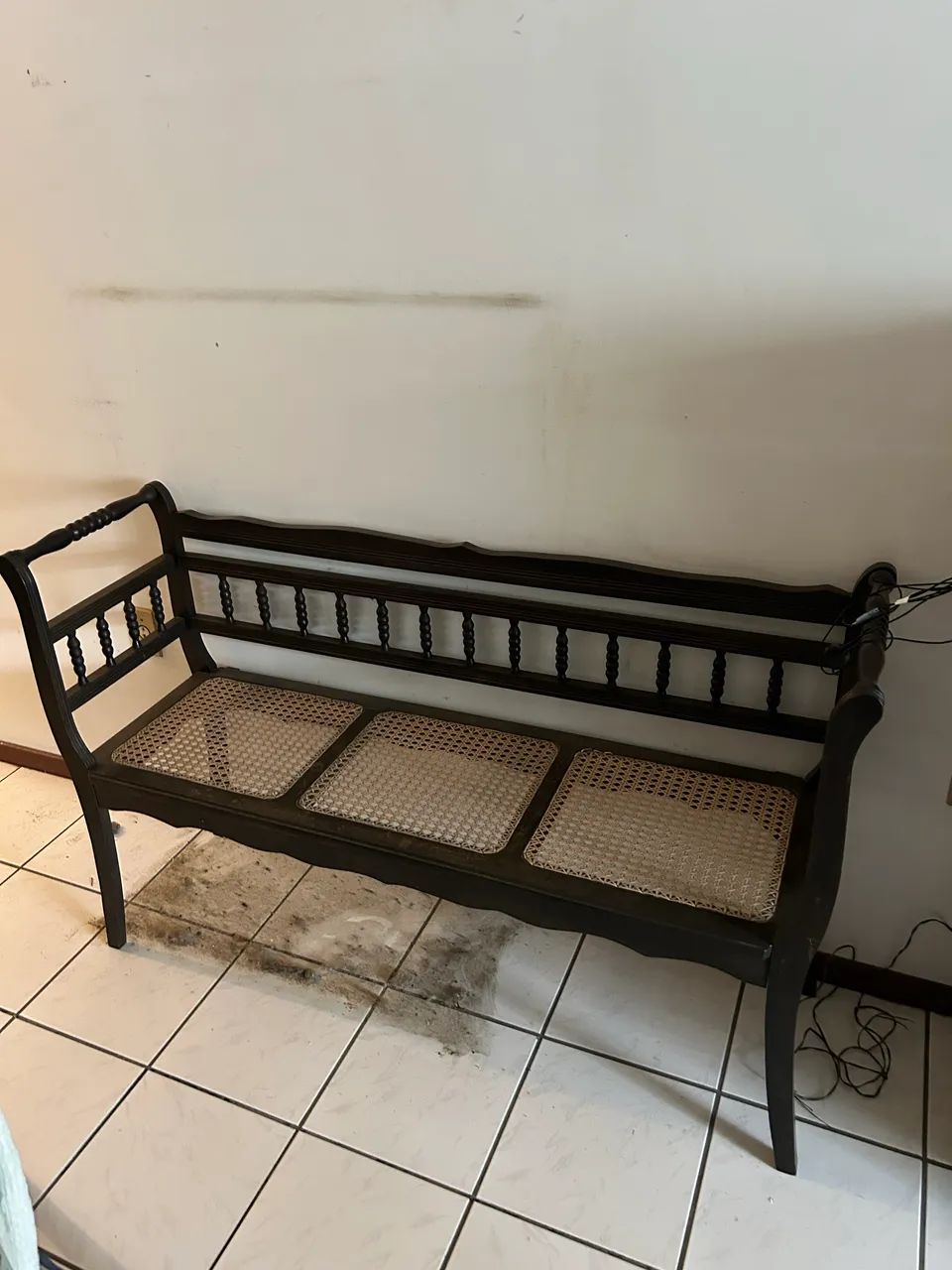 Namoradeira antiga lindo objeto de decoração 