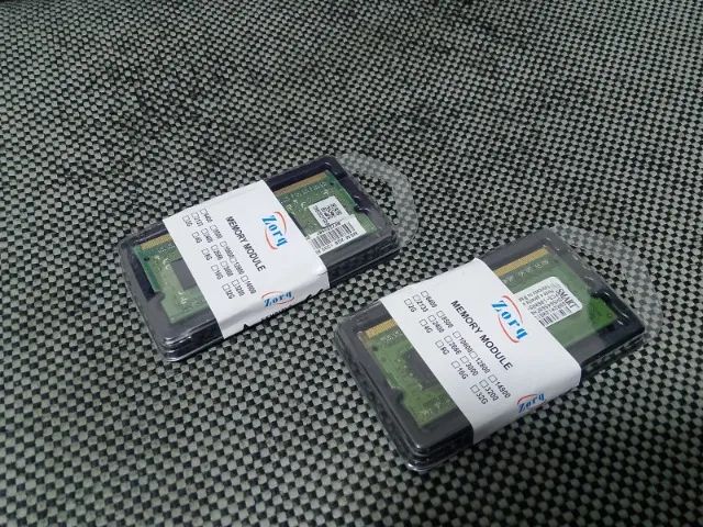Kit 4GB RAM Notebook (2x2GB) DDR3 1333MHz - Testadas e Funcionando 100%
