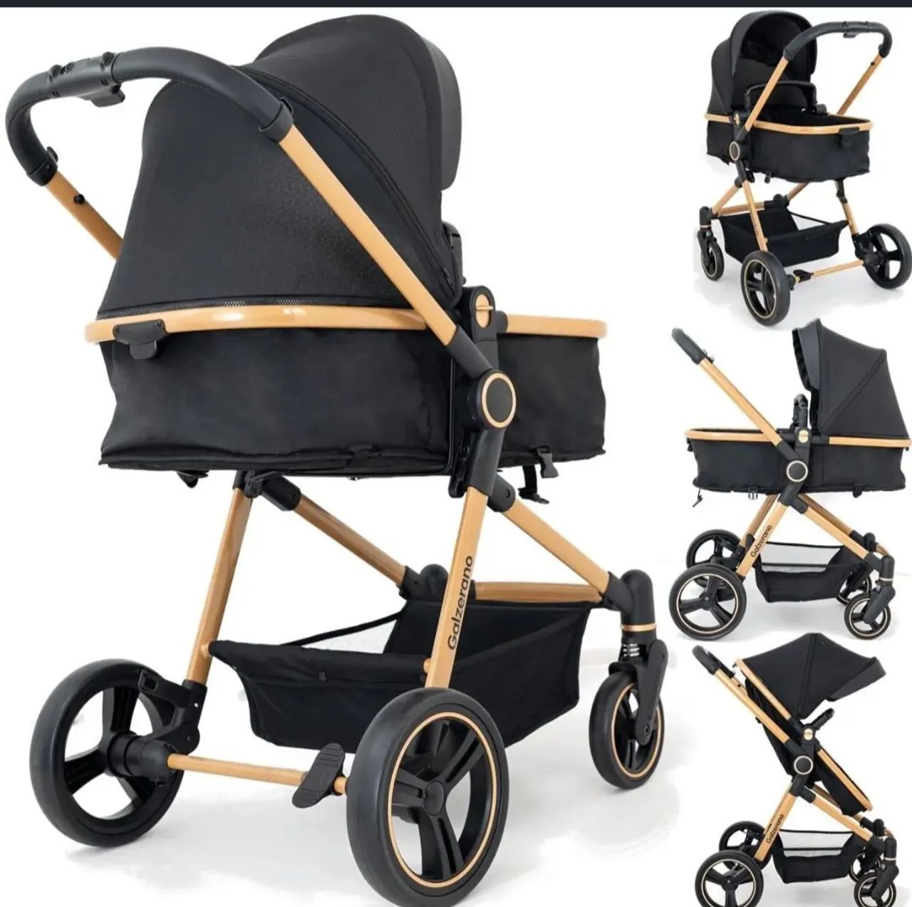  Carrinho de Bebê + Bebê Conforto (Super Conservado!) ? - Foto 2