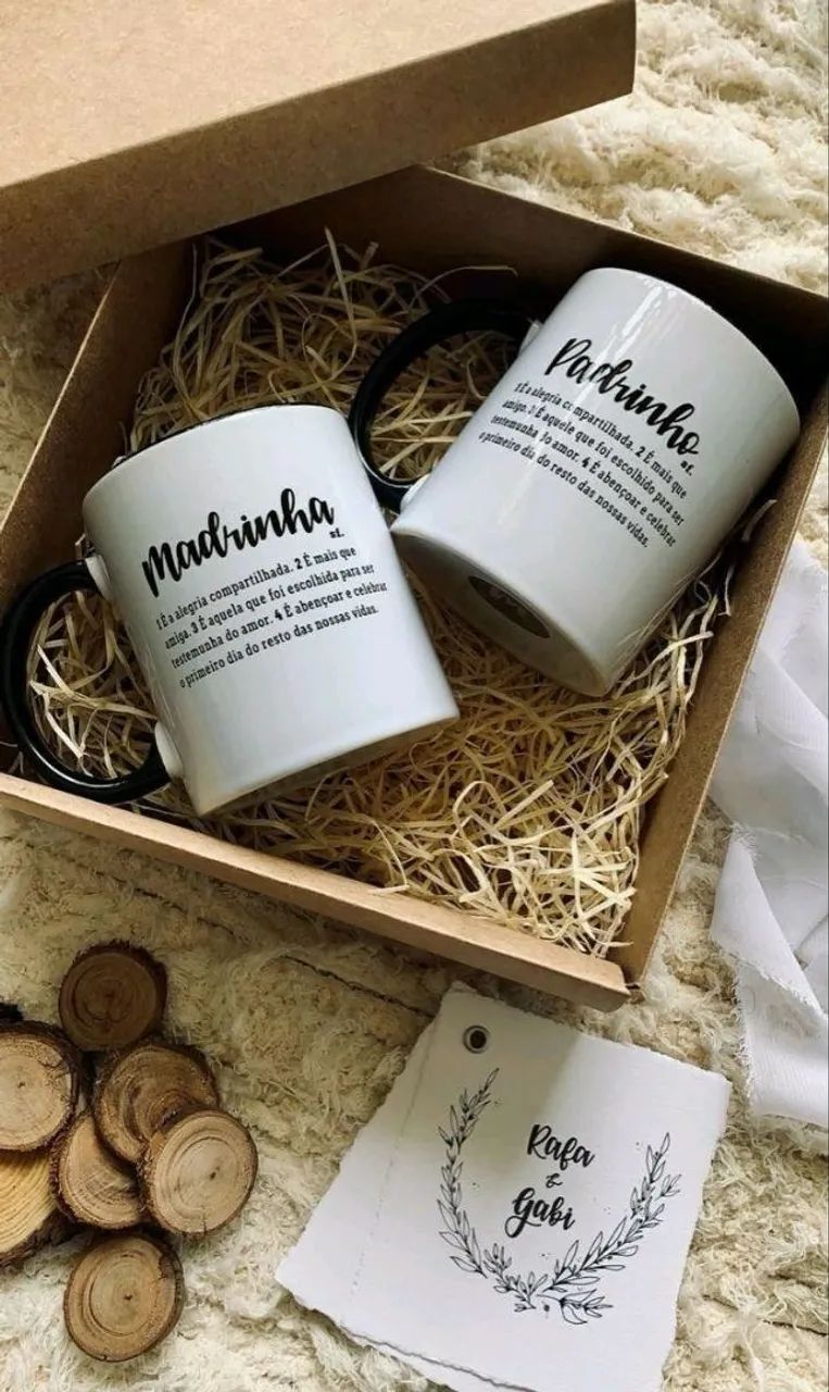 Xícaras Personalizada - Mimo batizado - Foto 2