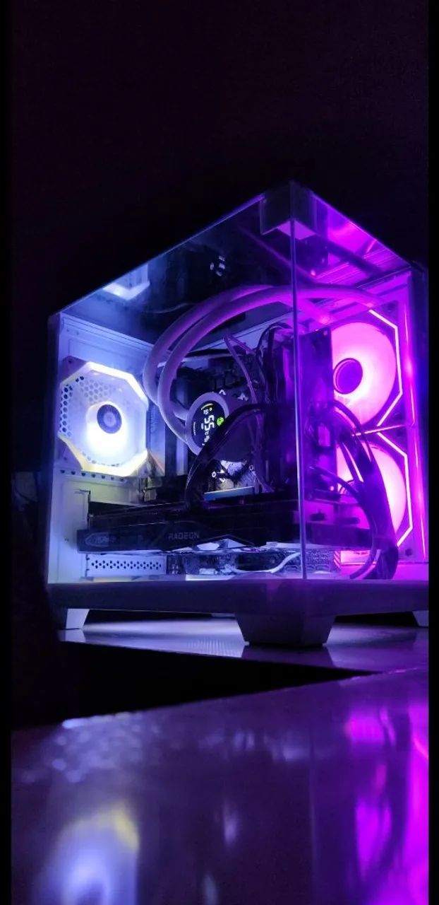 Water cooler digital 240mm gamemax - Branco - Foto 4