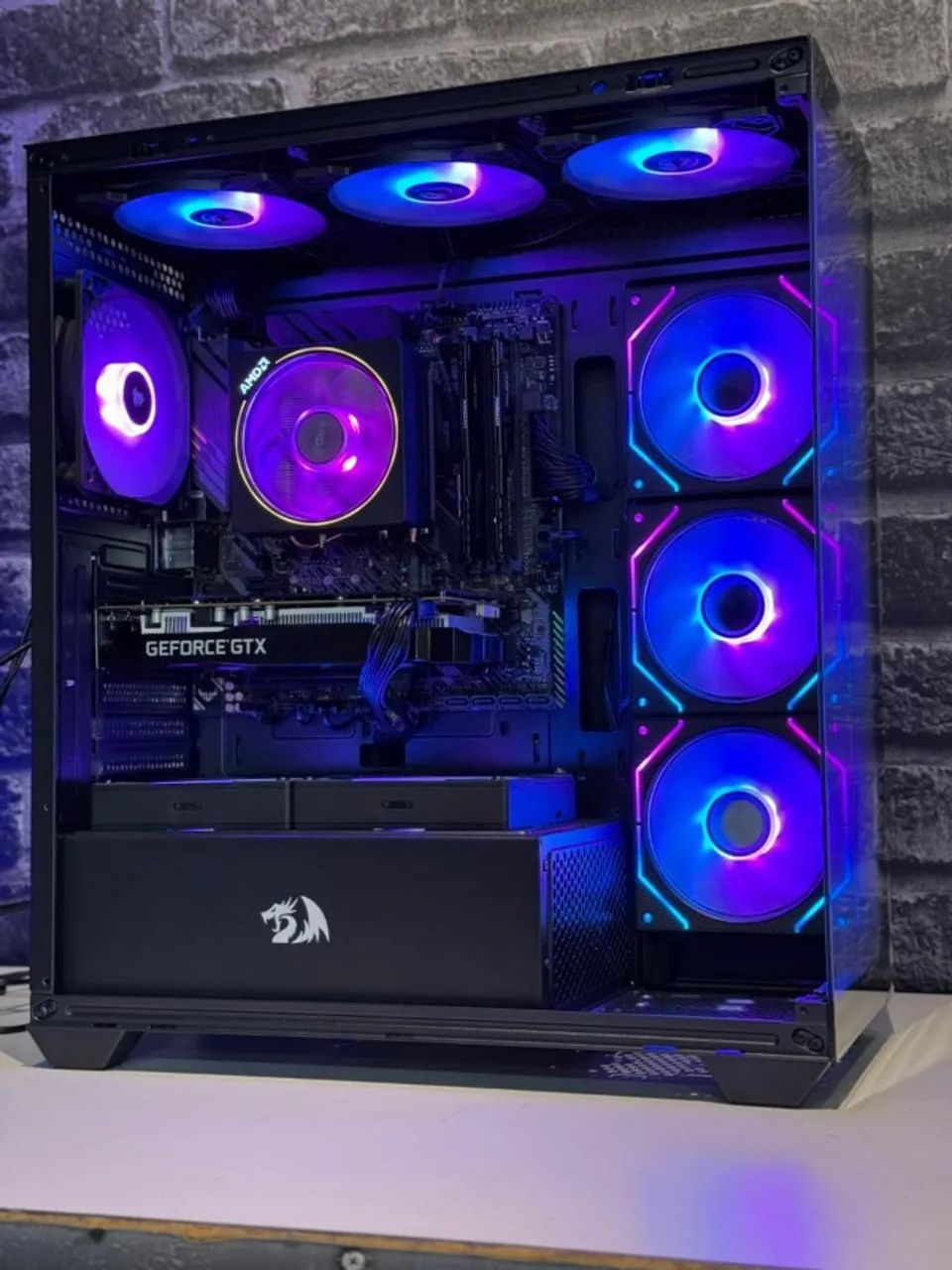 PC GAMER RYZEN 5 5500 + GTX 1660 6GB - RODA TUDO LISO