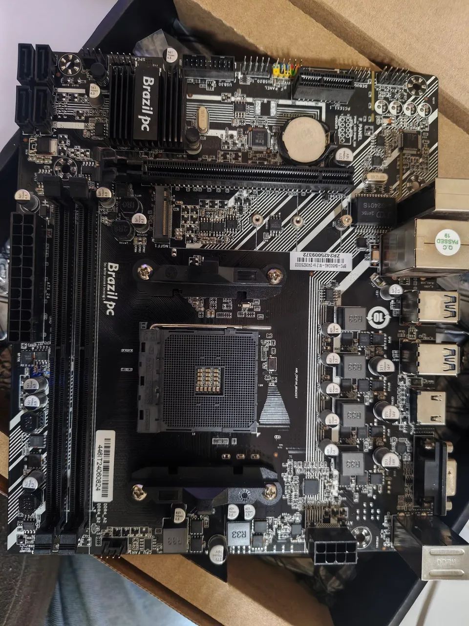 Placa mãe b450 da Brazil Pc  - Foto 4