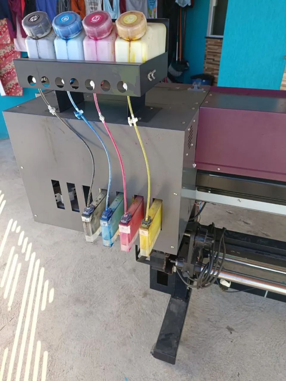 Plotter de impressão Wit-Color 160 Dx7 - Foto 4