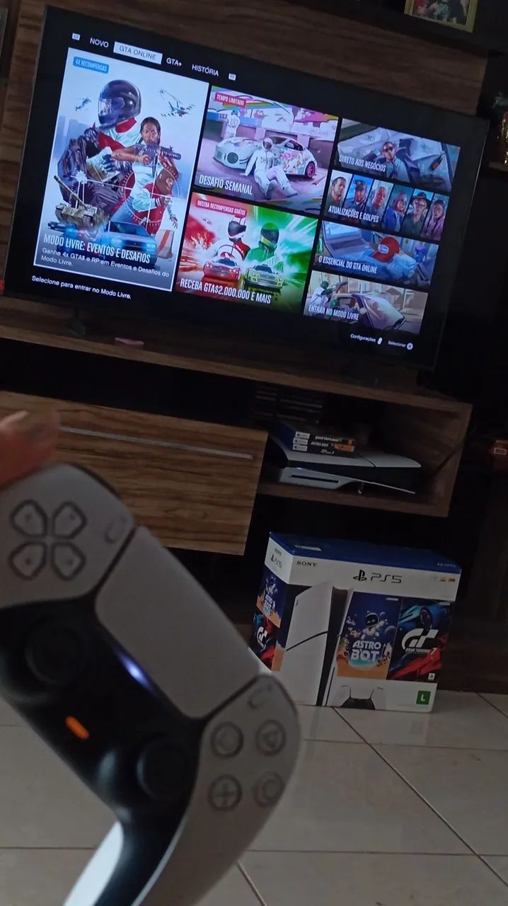 Playstation 5 Console Slim Disk (2025) com GTA V - Foto 2