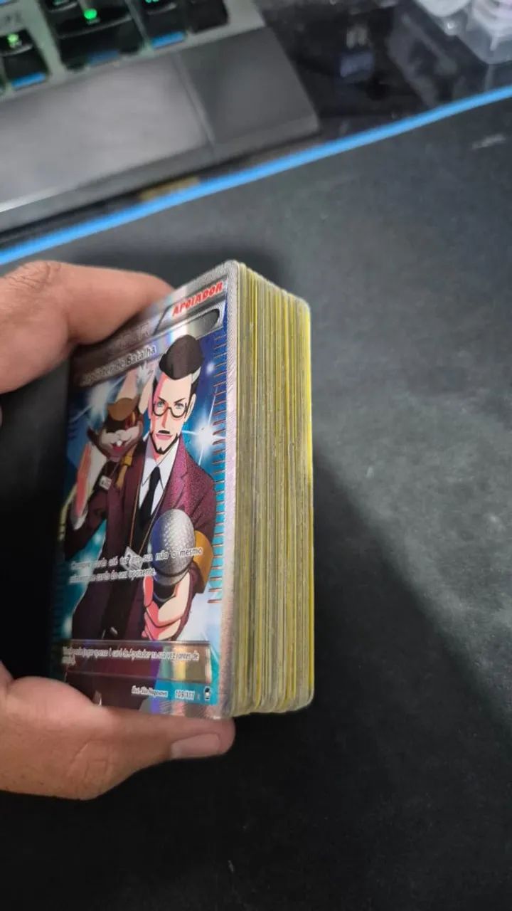 Lote de 50 cards pokemon usados