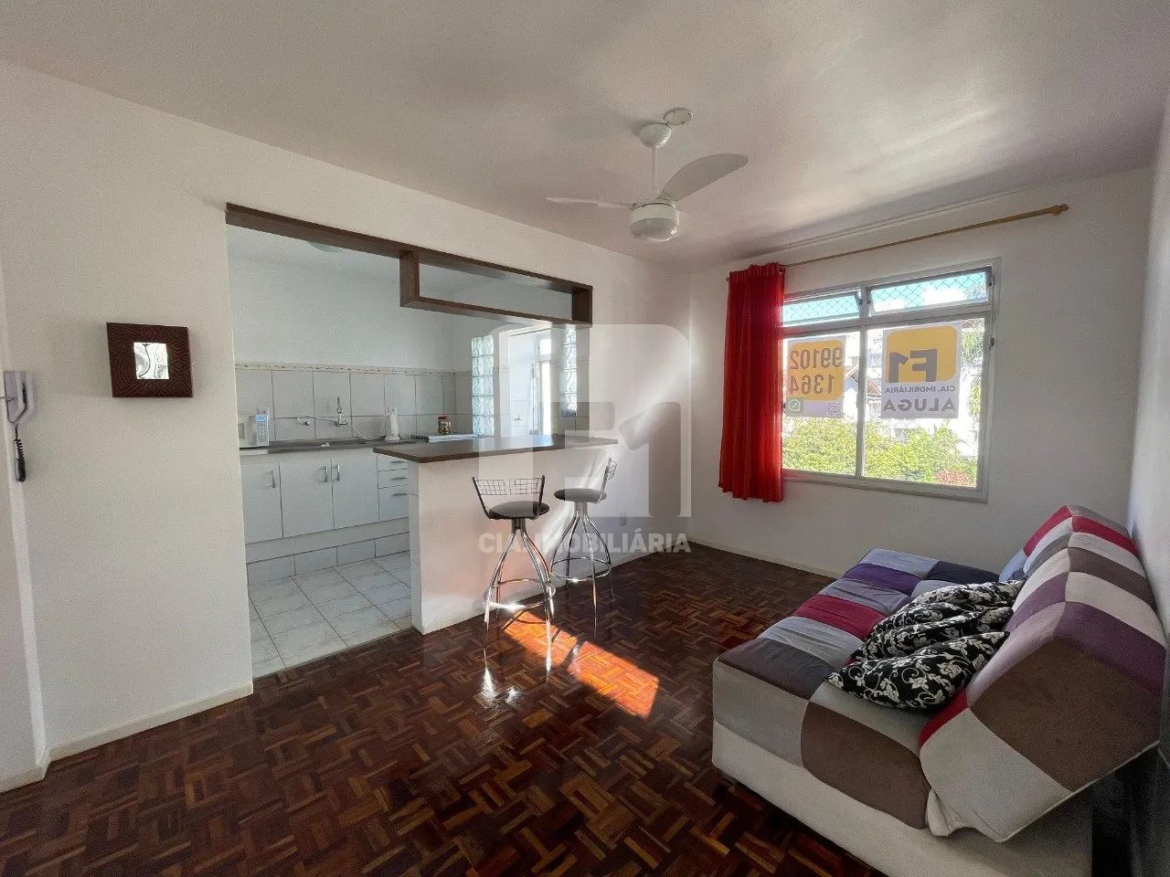 Apartamento de 2 quartos mobiliado na Trindade