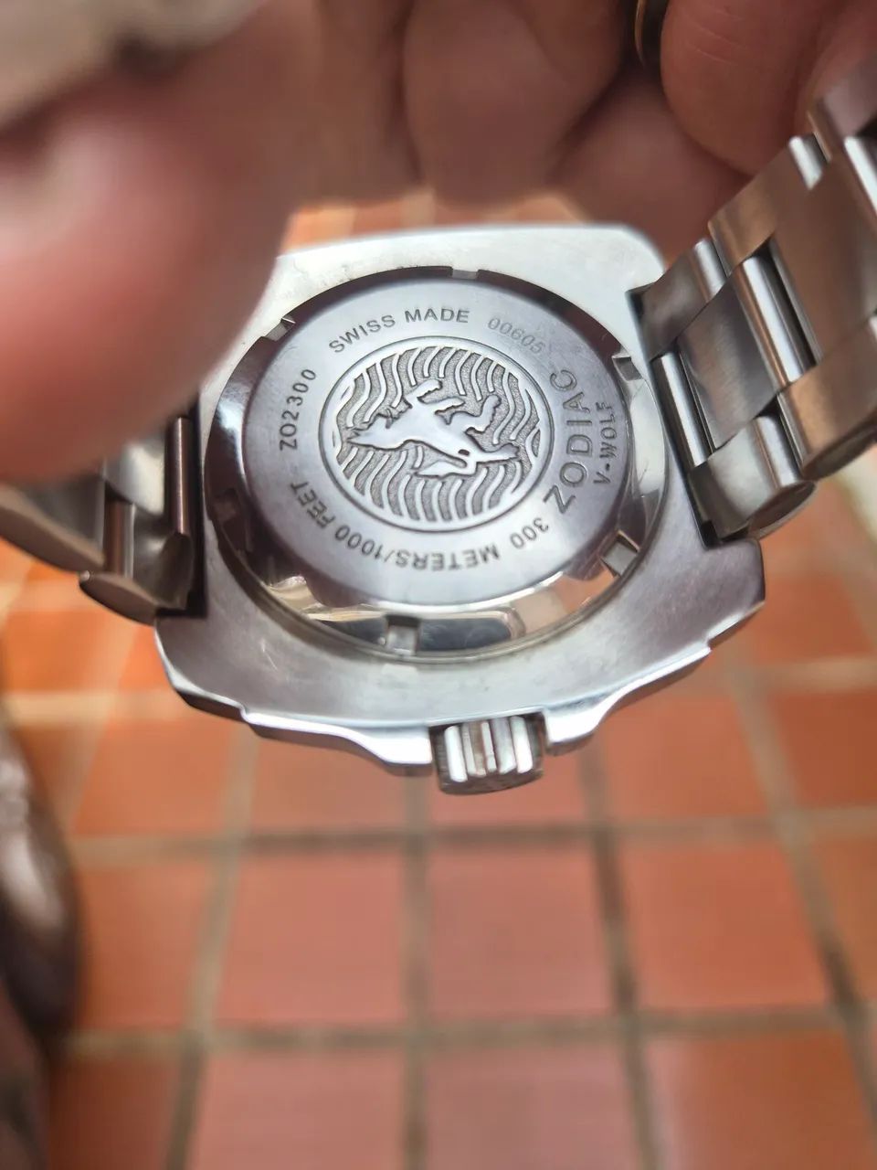 Relogio Diver Zodiac Black V-wolf ZO2306 Swiss Ultra Raro
