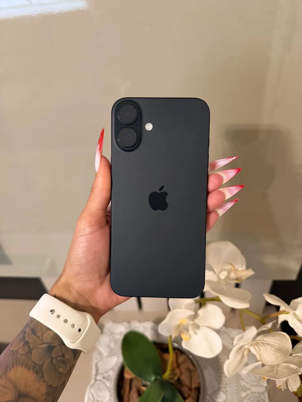 iPhone 16 Plus 128gb Preto IMPECÁVEL 