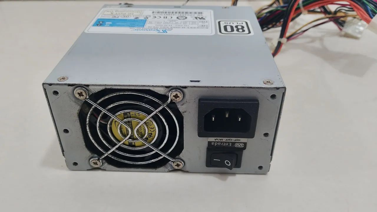 Fonte Seasonic 300w 80Plus PFC  - Foto 3