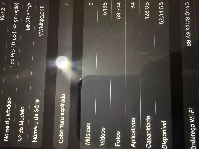 IPAD PRO 11 4 Geração+ APPLE PENCIL E AIRPOD 2 G - Foto 4