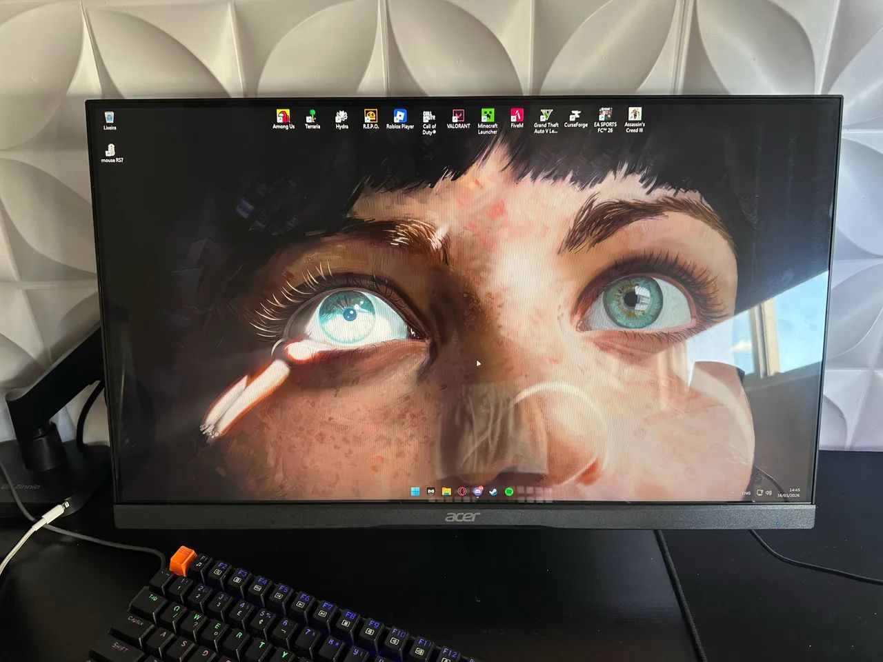 Monitor Acer 24p 180hz - Monitores - Jabotiana, Aracaju 1502700002