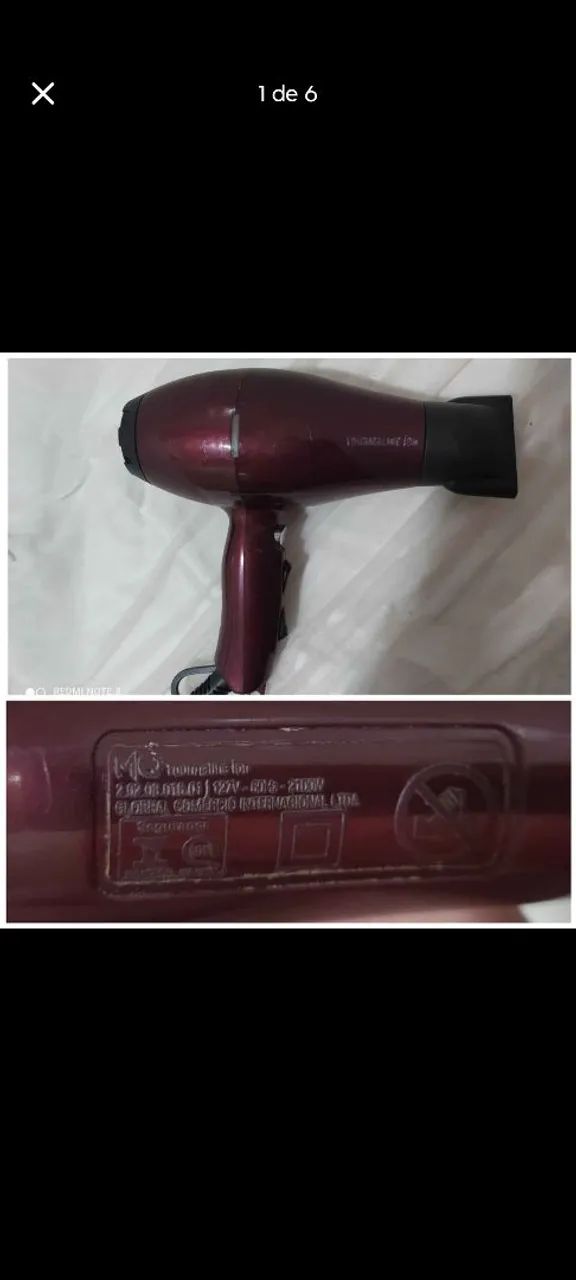 Secador de cabelo MQ 2100w 127v