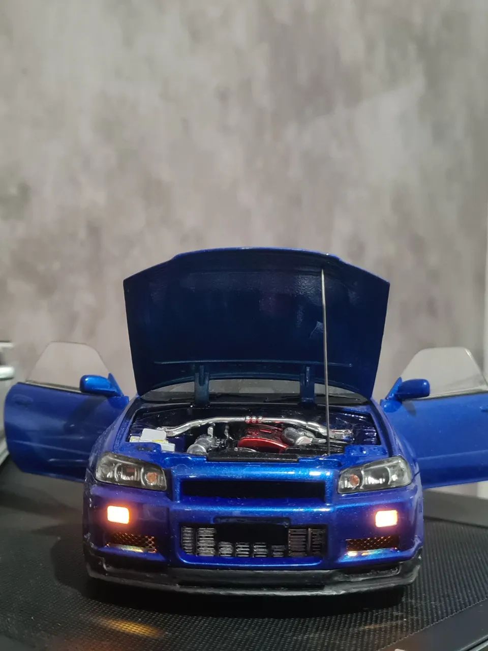 Miniatura nissan skyline R34 GT-R 1/18 - Foto 3