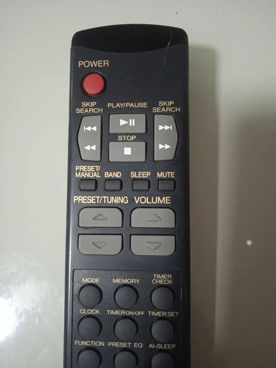 Controle laser disc Gradiente funcionando (modelo 19239-0031-03) - Foto 2
