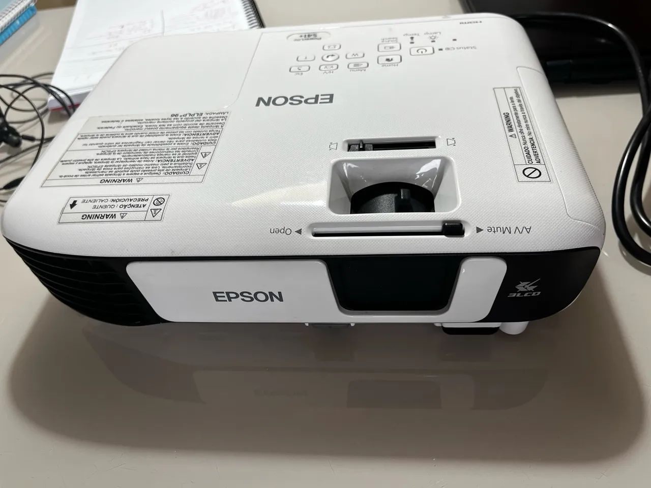 Projetor Epson powerlite s41+ - Foto 2
