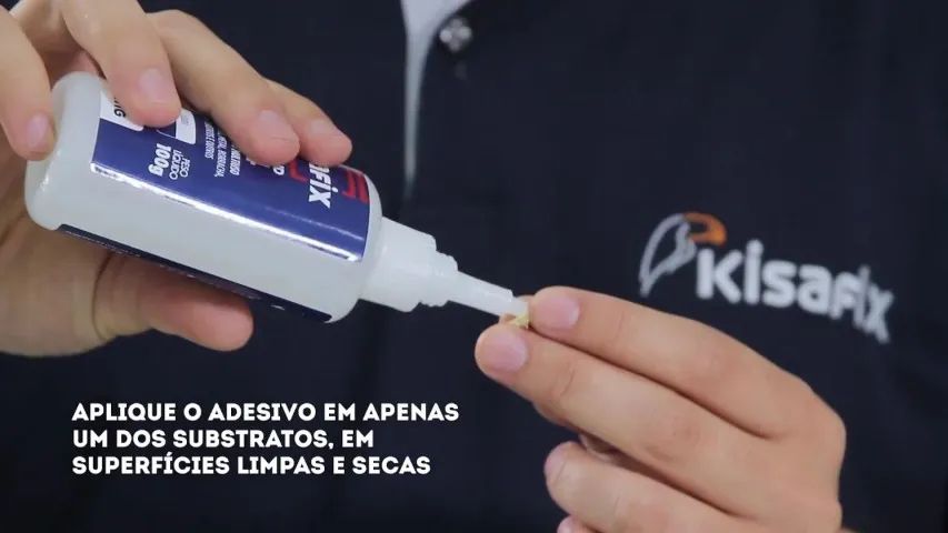 Cola Líquida Kisafix Kisabond 1793 100g Instantâneo Extra-forte - Foto 4