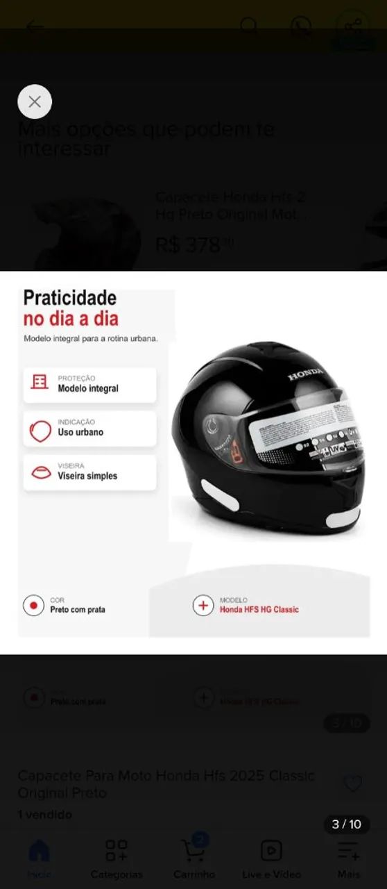 Capacete  - Foto 5