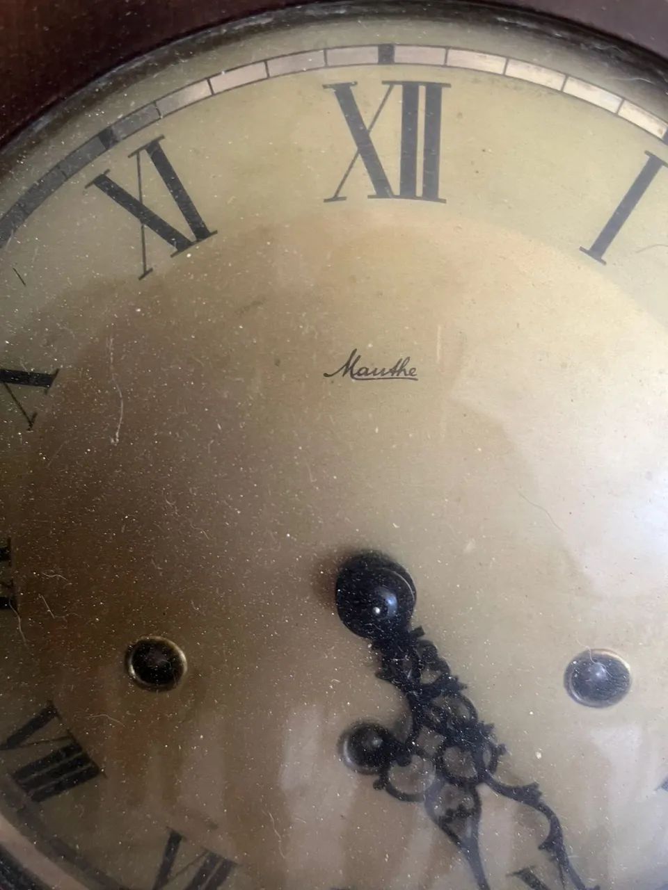 relógio de parede vintage Mauthe edição rara e exclusiva - Foto 2
