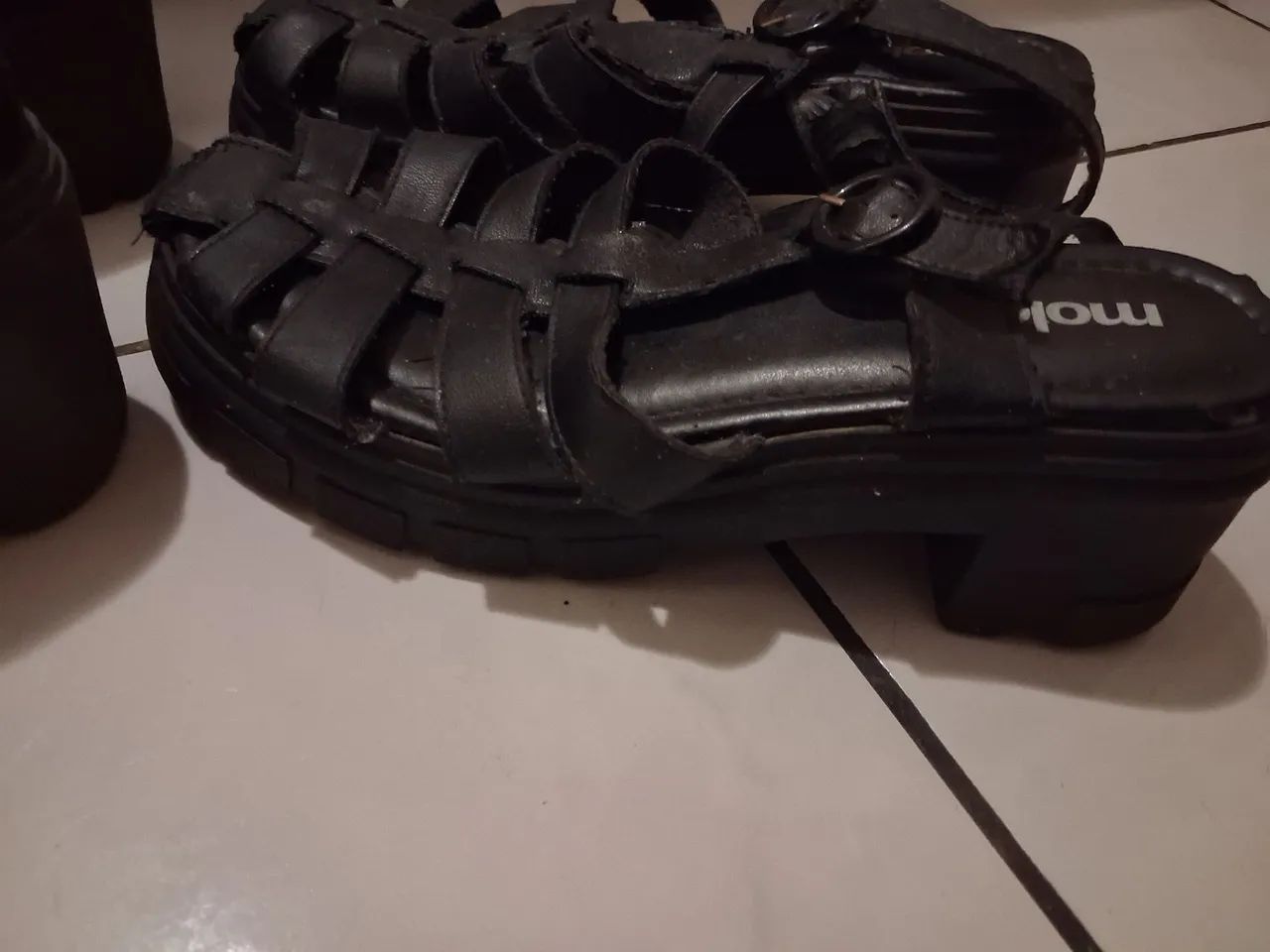 Bota e sandália usado  - Foto 2
