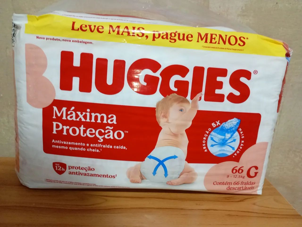 Vendo Fraldas Huggies 3 Pacotes - Foto 3