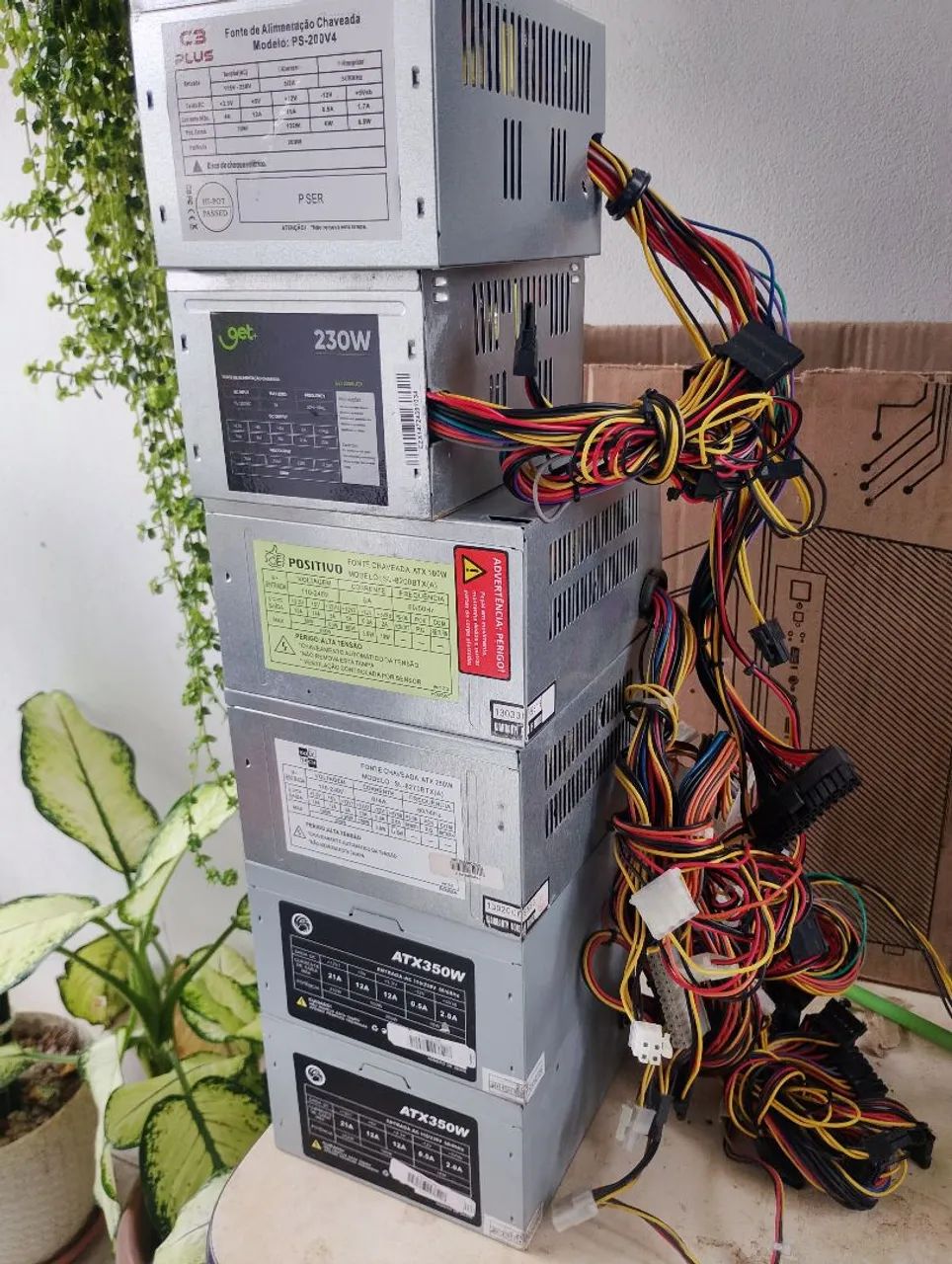 Fontes de Pc qualquenuma 25 reais  - Foto 2
