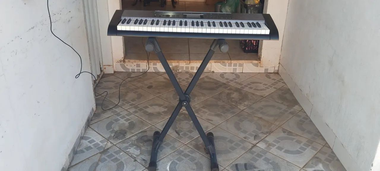 Teclado da marca Casio