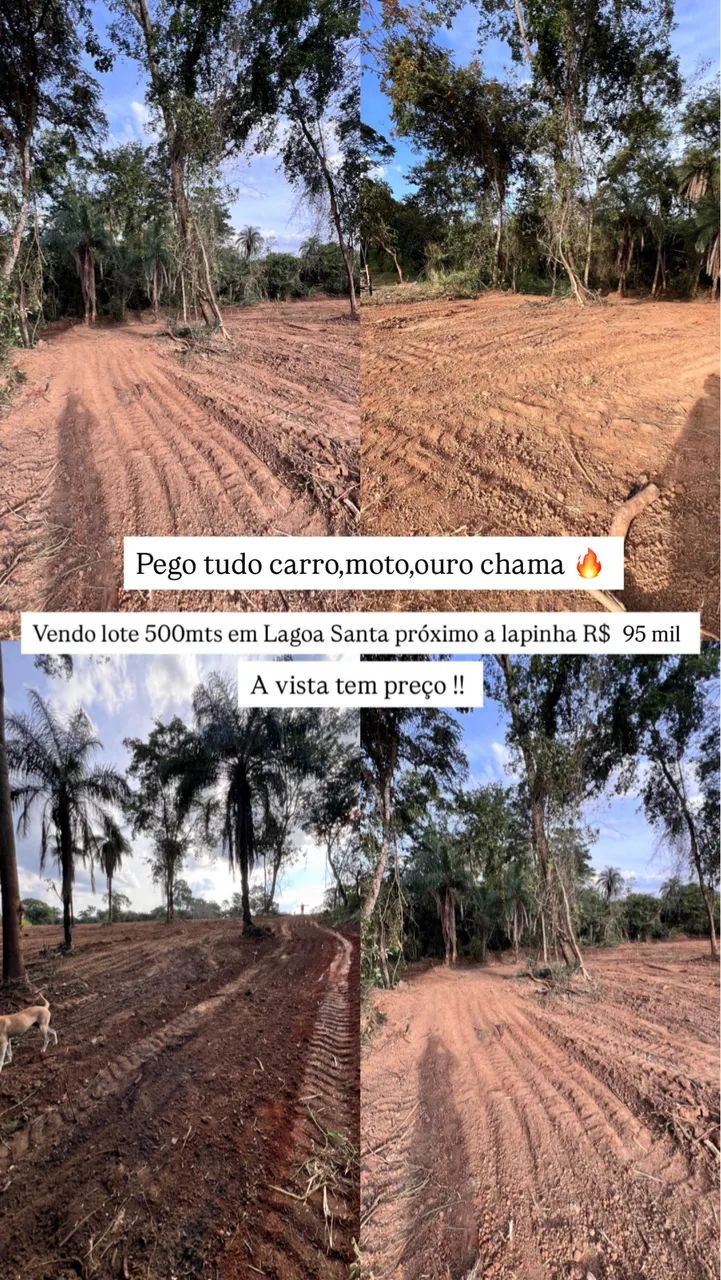 Vendo lote 500mt Lagoa Santa 