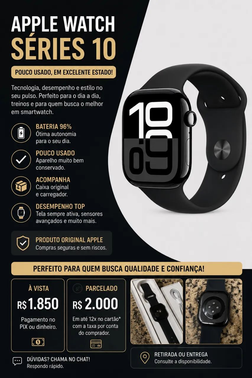 Apple Watch séries 10 46mm - Foto 2