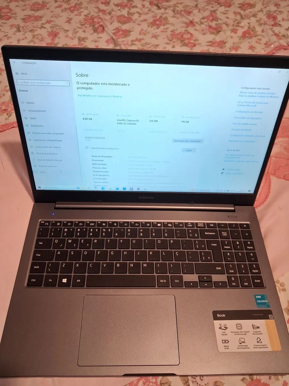 Notebook Samsung  - Foto 4