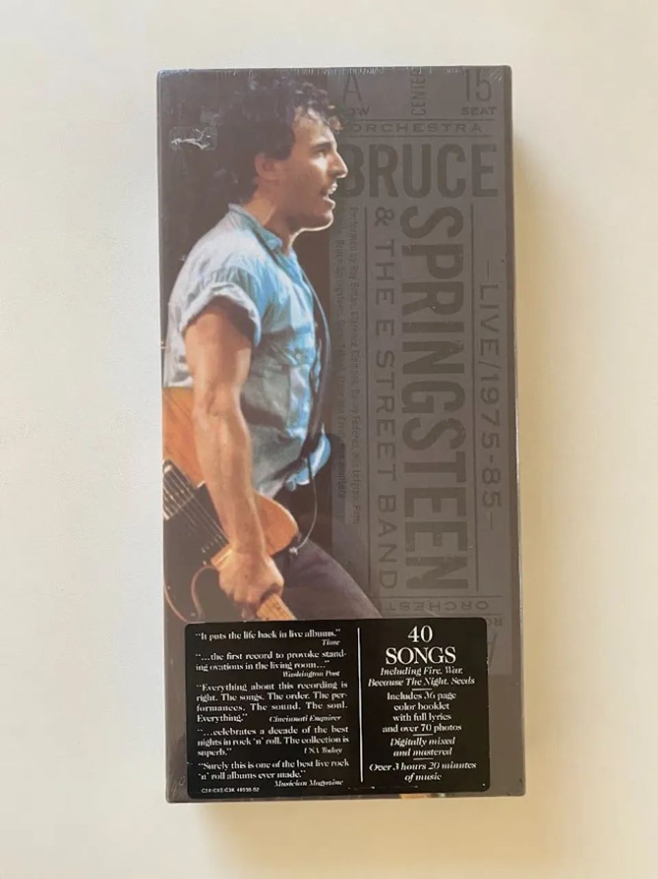 Bruce Springsteen Box Set 3 cassetes Importado Lacrado Raríssimo