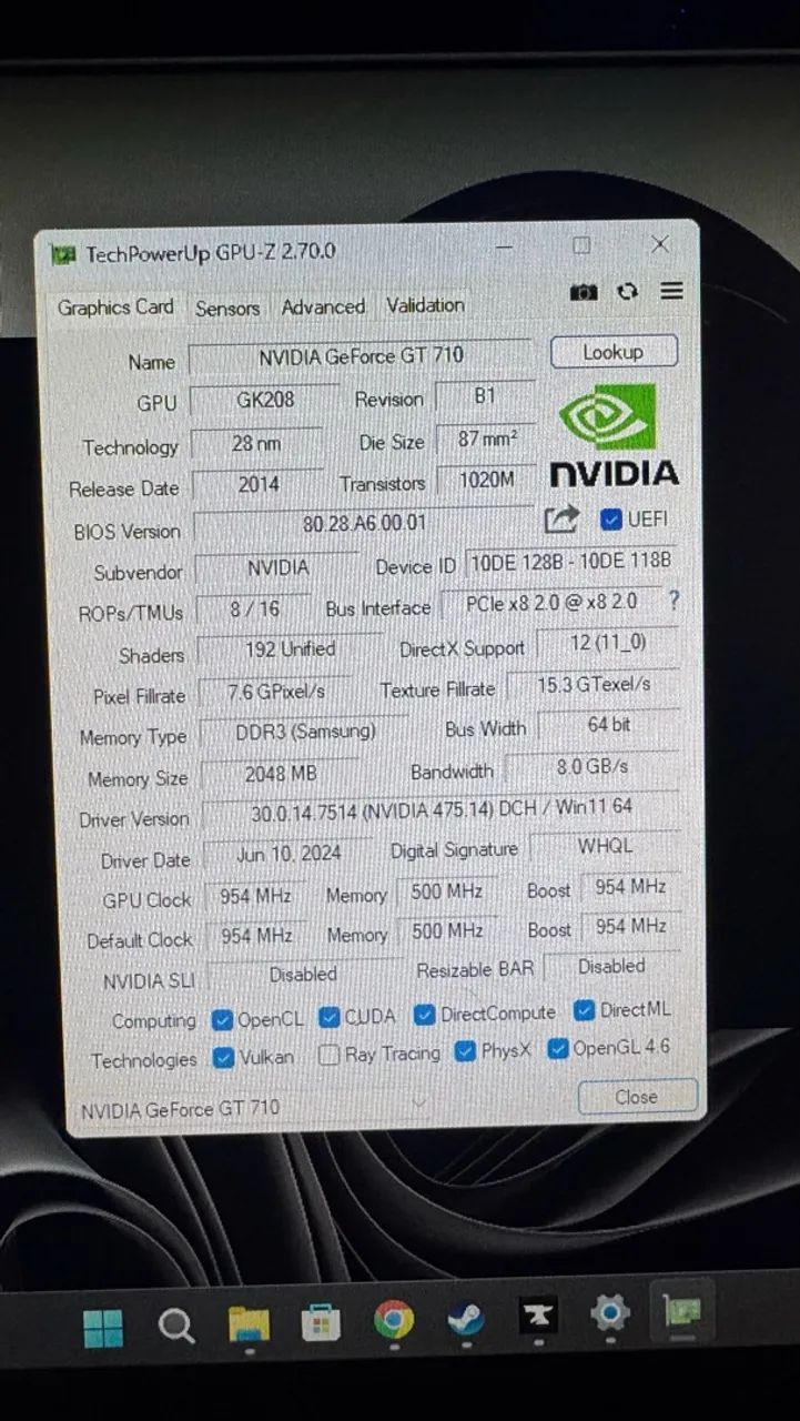 Gt 710 2g semi nova  - Foto 2