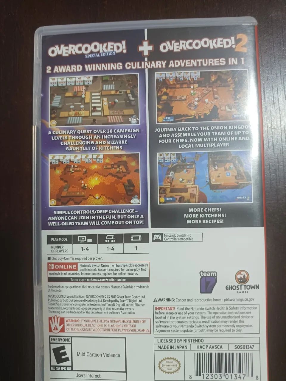 Overcooked 1 e 2 Switch - Foto 2