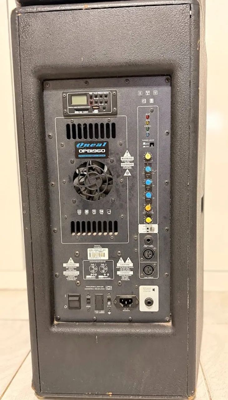 MESA BEHRINGER X2222USB + CAIXAS DE SOM ONEAL ATIVA E PASSIVA - Foto 2