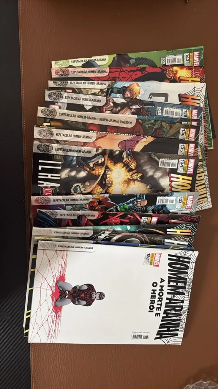 HOMEM-ARANHA ? PANINI | LOTE COM 52 EDIÇÕES