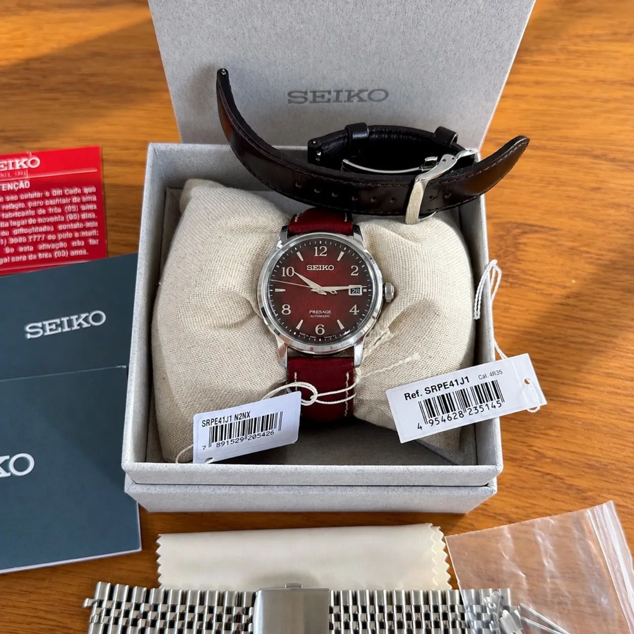 Relógio Seiko Presage Cocktail Time Negroni SRPE41J1 - Foto 5