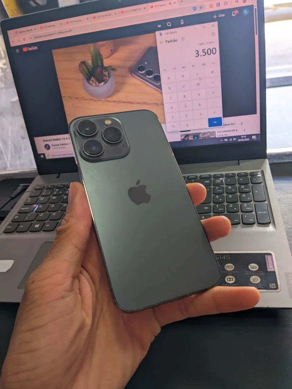 Iphone 13 pro 128gb todo original pra vender hj tem conversa